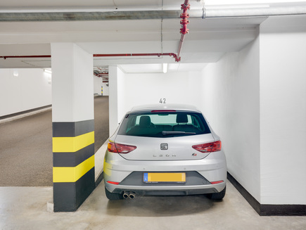 Underground parking space